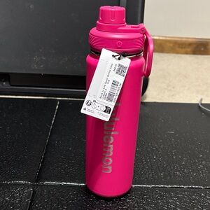 Lululemon Athletica Pink Water Bottle